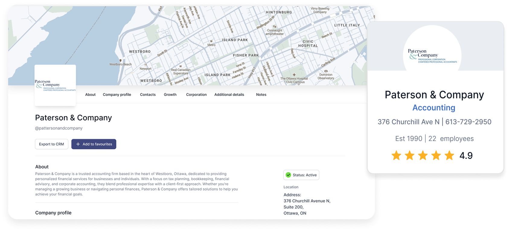 Business Listings and Management